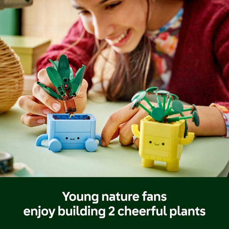 LEGO Happy Plants set 217 pieces, imported from the UK