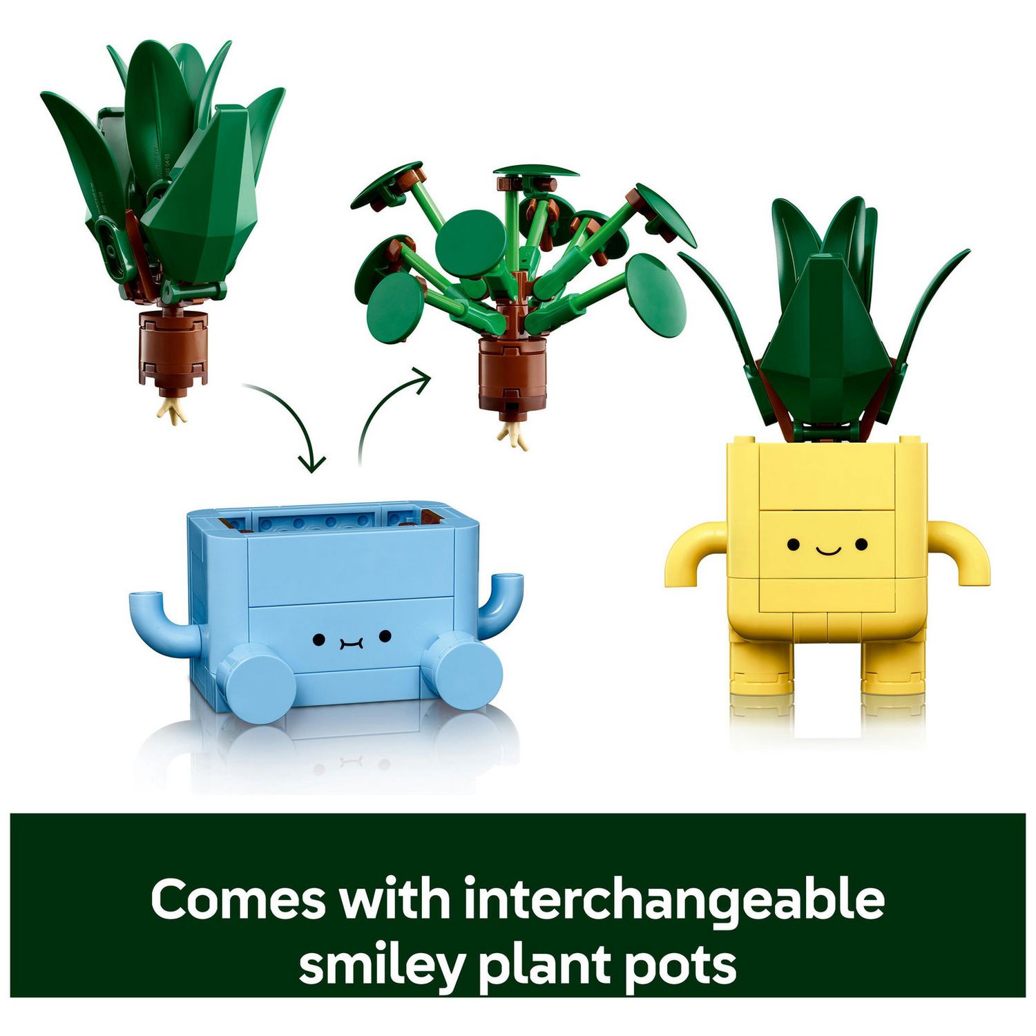 LEGO Happy Plants set 217 pieces, imported from the UK