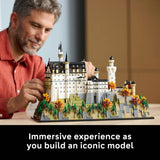 LEGO Neuschwanstein Castle Architecture set 3455 pieces (British brand)