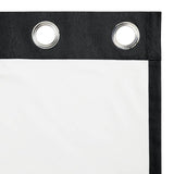 Habitat blackout eyelet curtains black 117x137cm, UK version