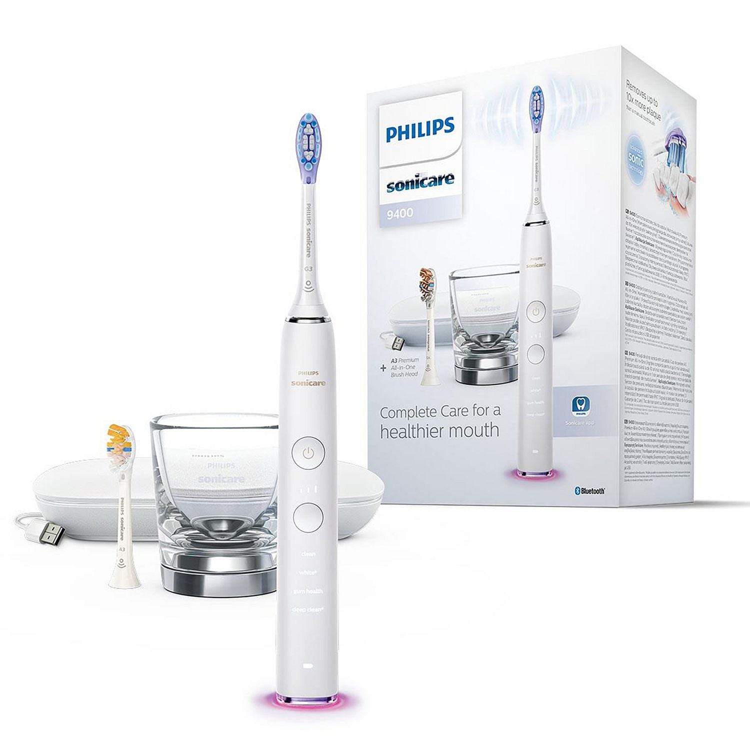 Philips Sonicare DiamondClean HX9917/88 electric toothbrush, imported from the UK