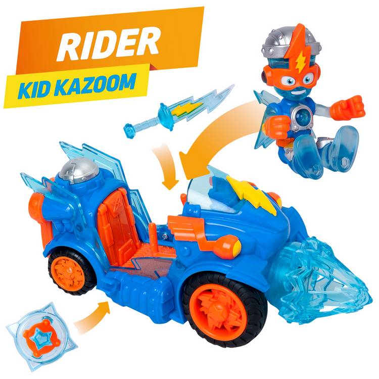 Superthings Kid's Kazoom Combat Vehicle, UK version