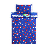 Pokémon bedding set single blue, UK version