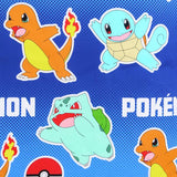 Pokémon bedding set single blue, UK version