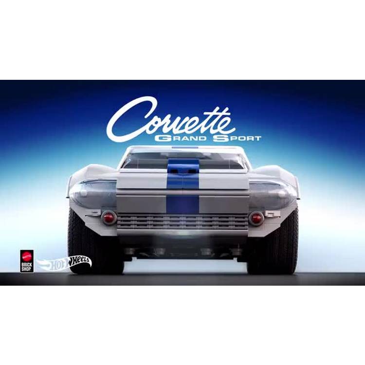 Mattel Corvette Grand Sport kit 918 pieces, UK version