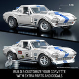 Mattel Corvette Grand Sport kit 918 pieces, UK version