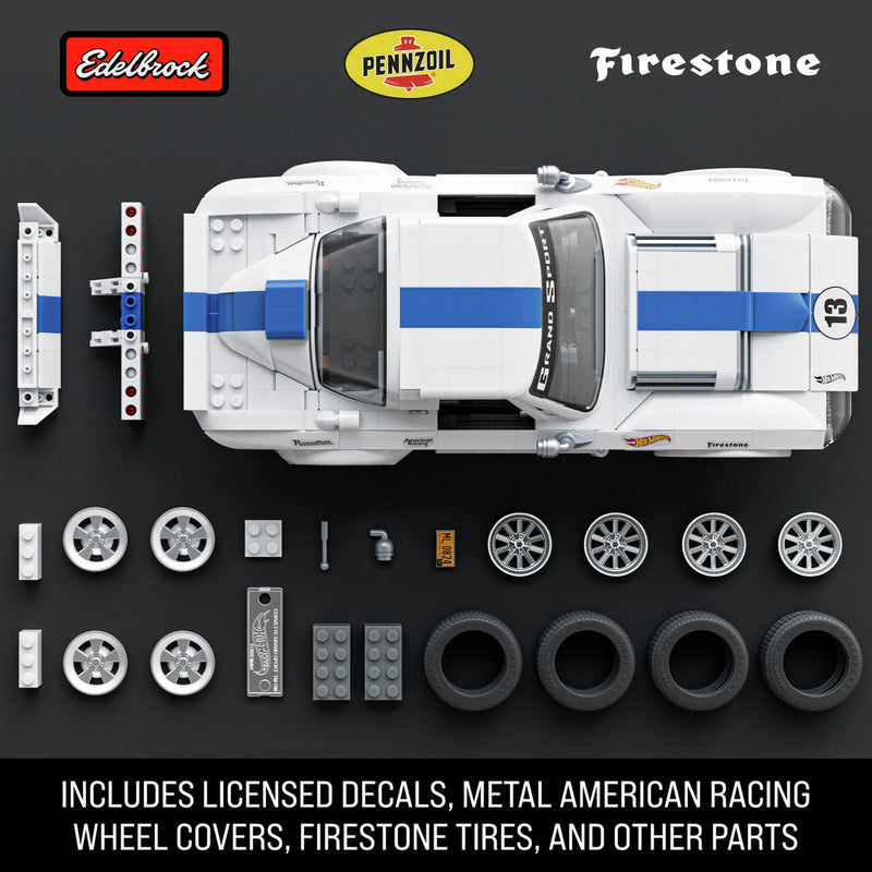 Mattel Corvette Grand Sport kit 918 pieces, UK version