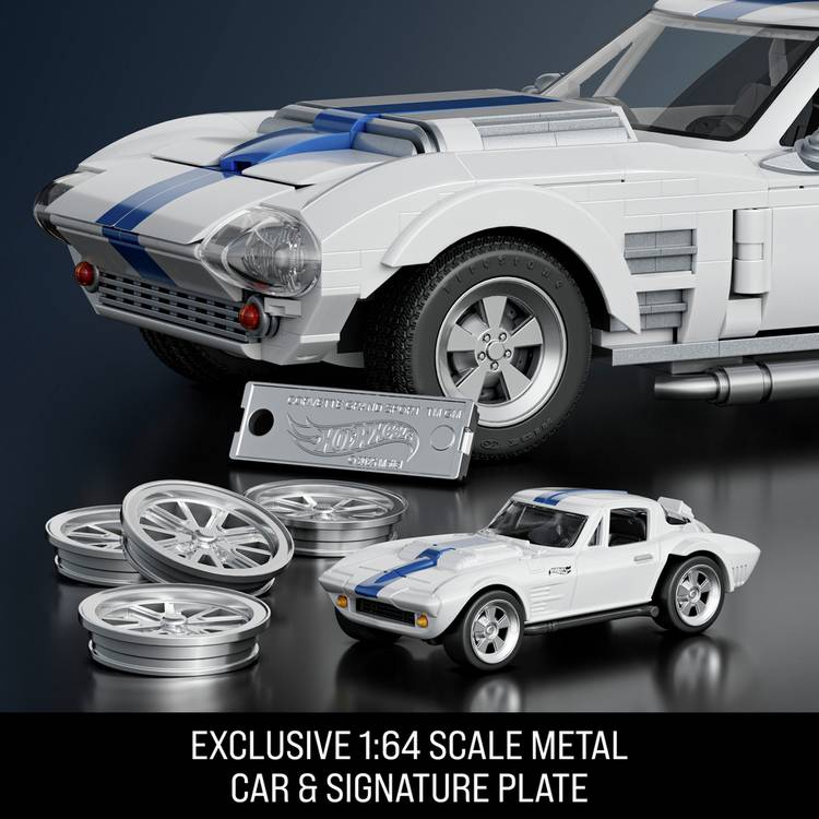 Mattel Corvette Grand Sport kit 918 pieces, UK version
