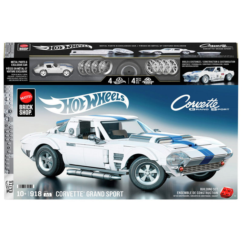 Mattel Corvette Grand Sport kit 918 pieces, UK version