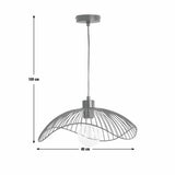 Argos Home black wire pendant light (British brand)