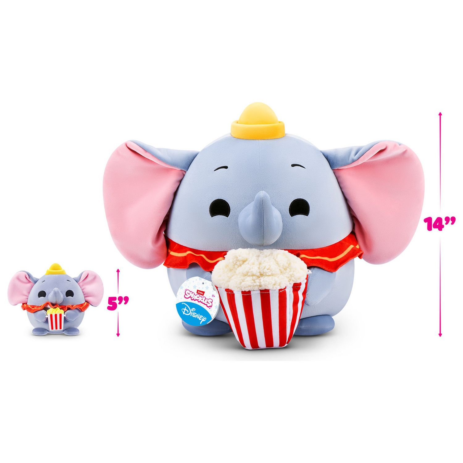 Disney Snackle soft toy 14 inch with sweet treat, UK version