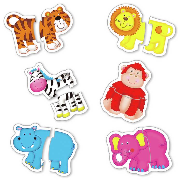 Galt Jungle Baby Puzzles chunky pieces set, imported from the UK