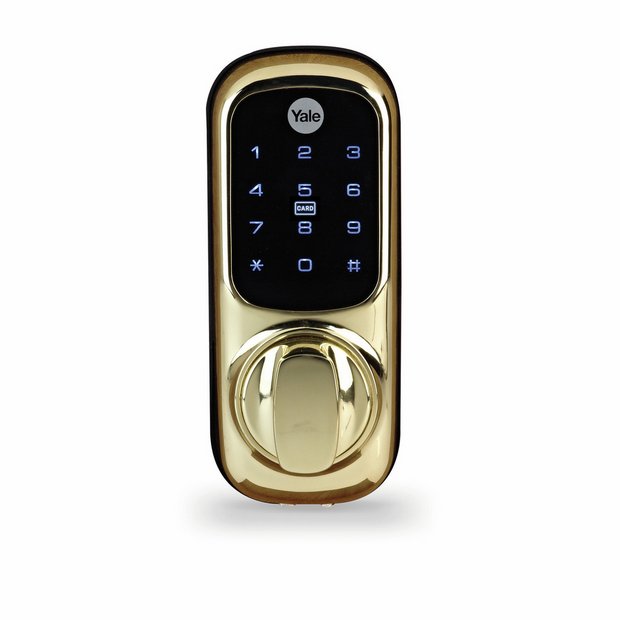 Yale Keyless Connected Smart Lock polished brass, UK version