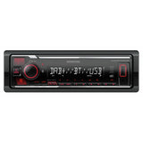 Kenwood KMM-BT408DAB car radio with DAB and Bluetooth (British brand)