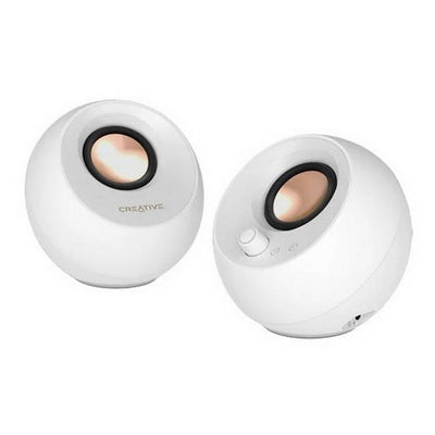Argos Creative Pebble Pro Computer Speakers (White)- Buy online at McGrocer