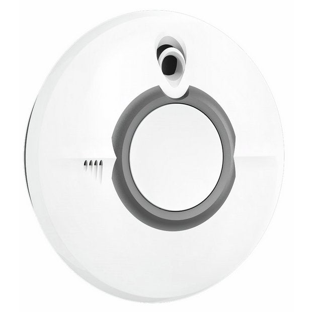 Yale smoke sensor with hush button 13.2cm, UK version