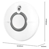 Yale smoke sensor with hush button 13.2cm, UK version