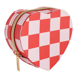 Argos Home heart shaped jewellery box with pink lining - British product