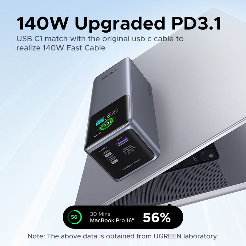 UGREEN Nexode 200W power bank 25000mAh - British product