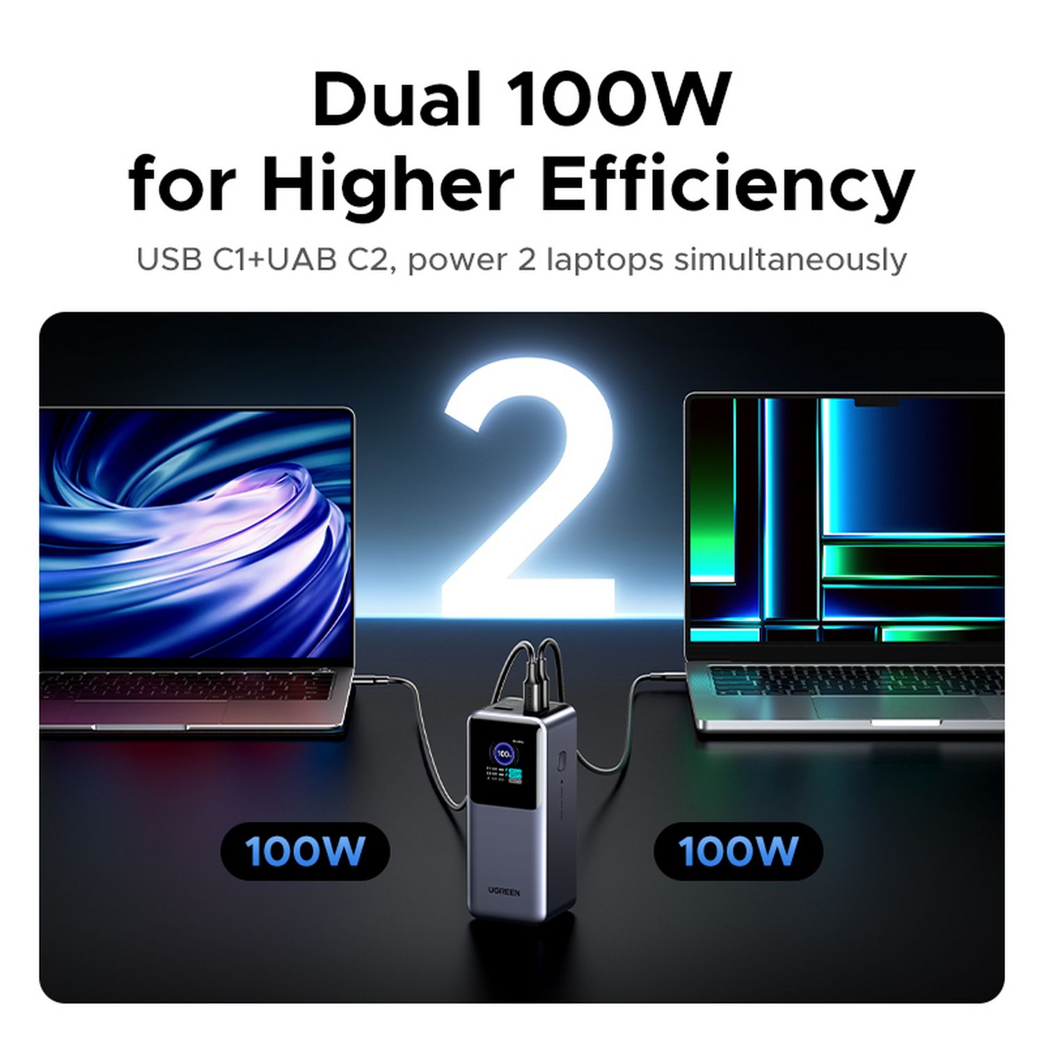 UGREEN Nexode 200W power bank 25000mAh - British product