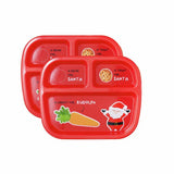Tots to Tweens Christmas Eve treat plate, imported from the UK