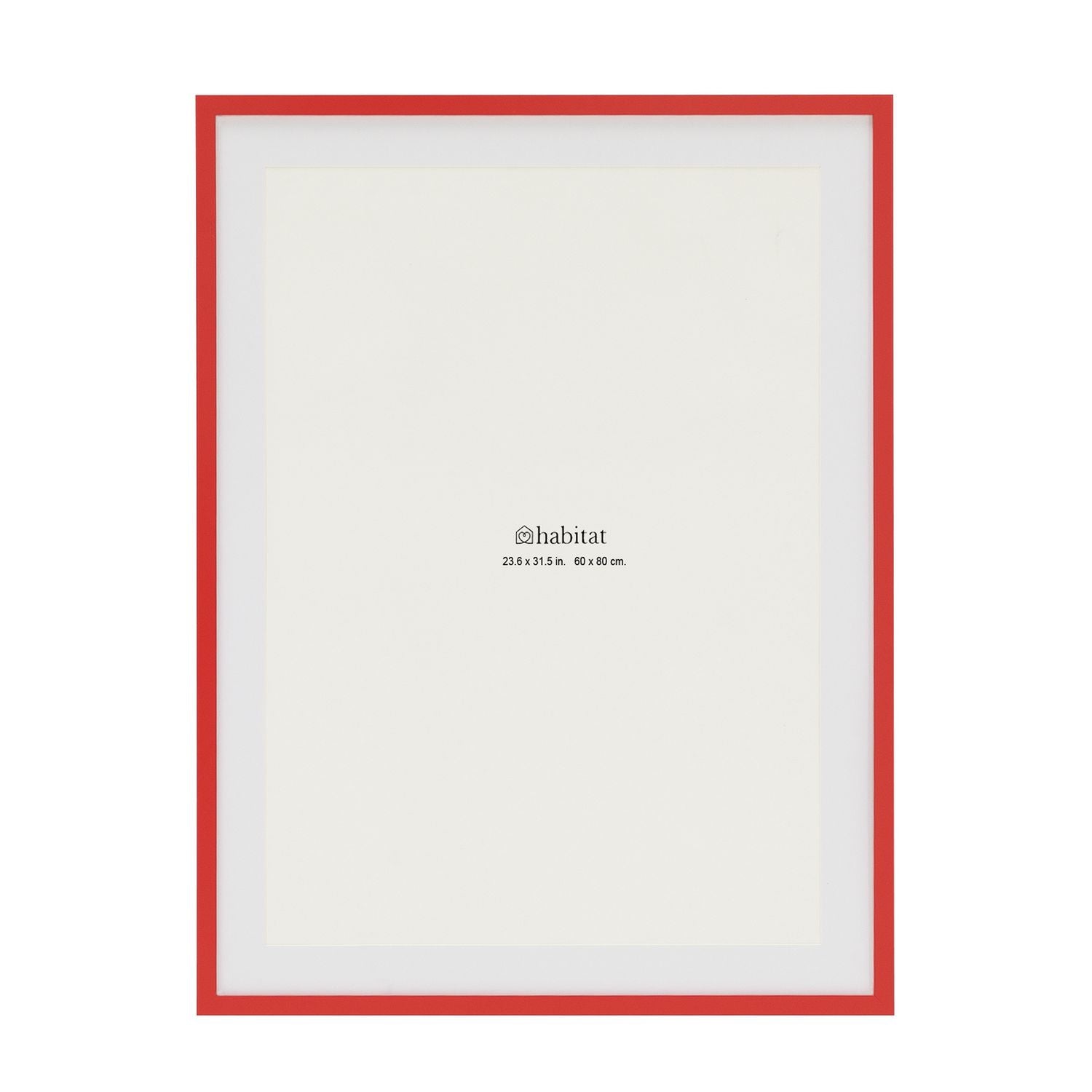 Habitat red picture frame 60x80cm, UK version
