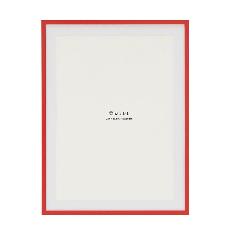 Habitat red picture frame 60x80cm, UK version