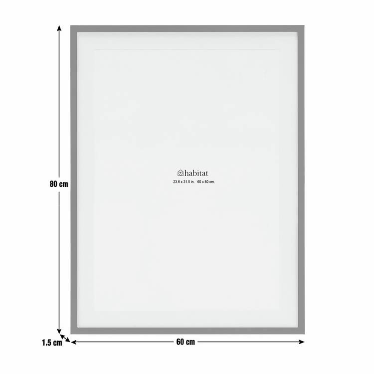 Habitat red picture frame 60x80cm, UK version