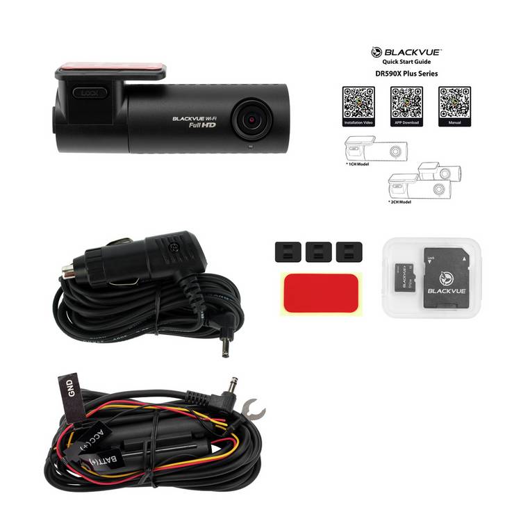 BlackVue DR590X-1CH PLUS dash camera - British product