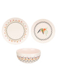Cath Kidston 12 Piece Cream Painted Table Dinner Set