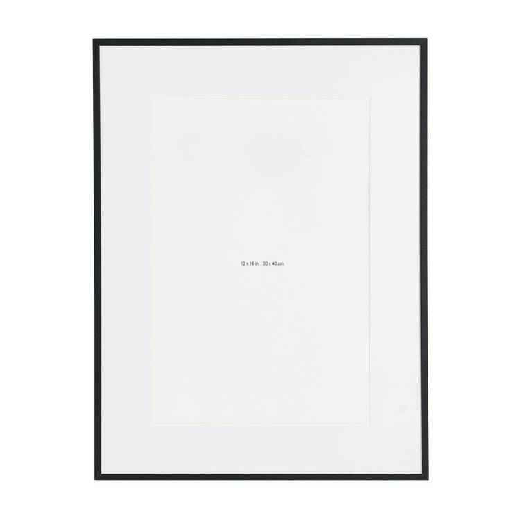 Argos Home black aluminium picture frame 30x40cm - British product