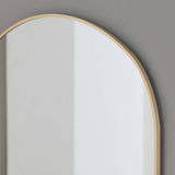 Habitat gold pill wall mirror 100x60cm - British product
