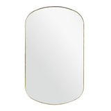 Habitat gold pill wall mirror 100x60cm - British product