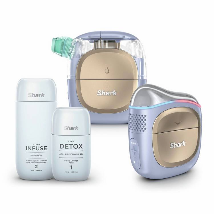 Shark FacialPro Glow and DePuffi Home Facial and Spa