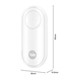 Yale Smart Button panic button doorbell compact smart home device, UK version