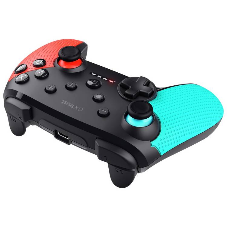 Trust Muta wireless controller for Nintendo Switch 2 red/blue, UK version