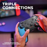 Trust Muta wireless controller for Nintendo Switch 2 red/blue, UK version