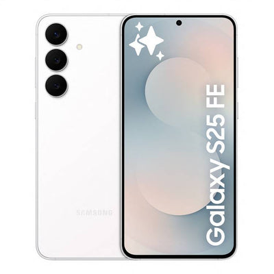 Argos Samsung Galaxy S25 FE 128GB White SIM Free AI Mobile Phone- Buy online at McGrocer