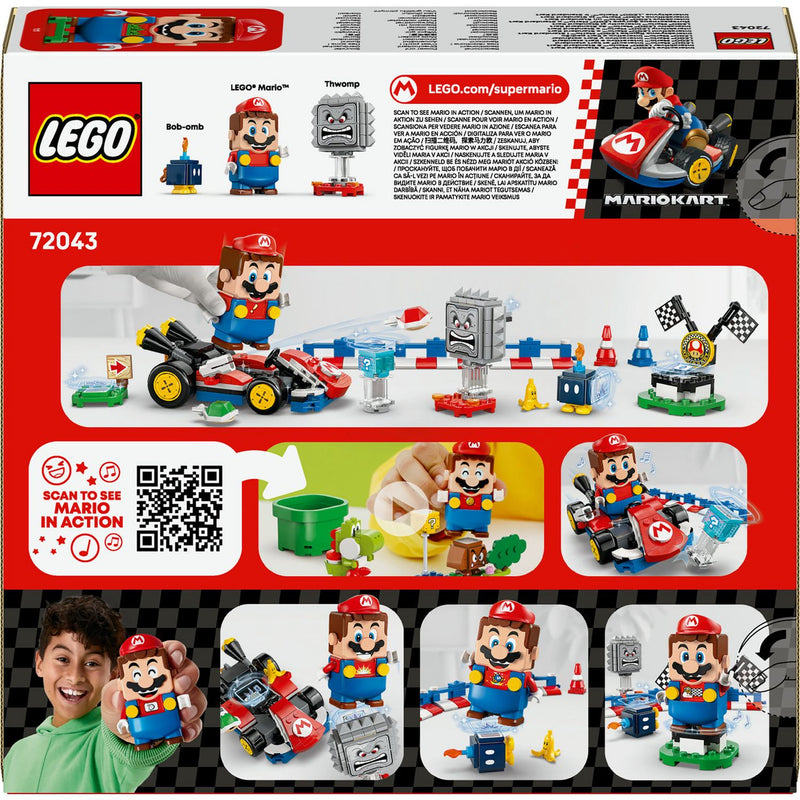 LEGO Mario Kart 72043 Standard Kart set - British product