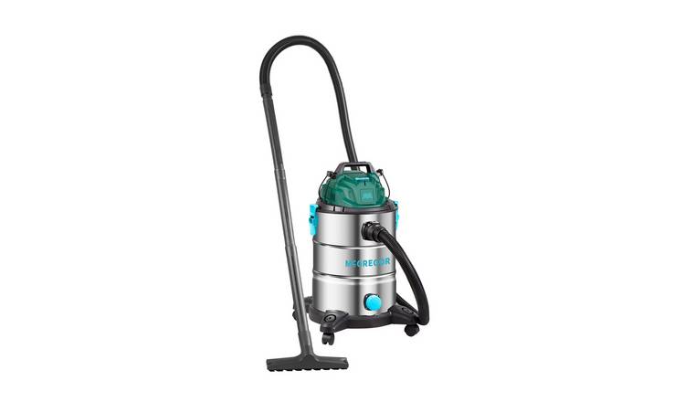 McGregor 30L steel wet and dry vacuum cleaner (British brand)