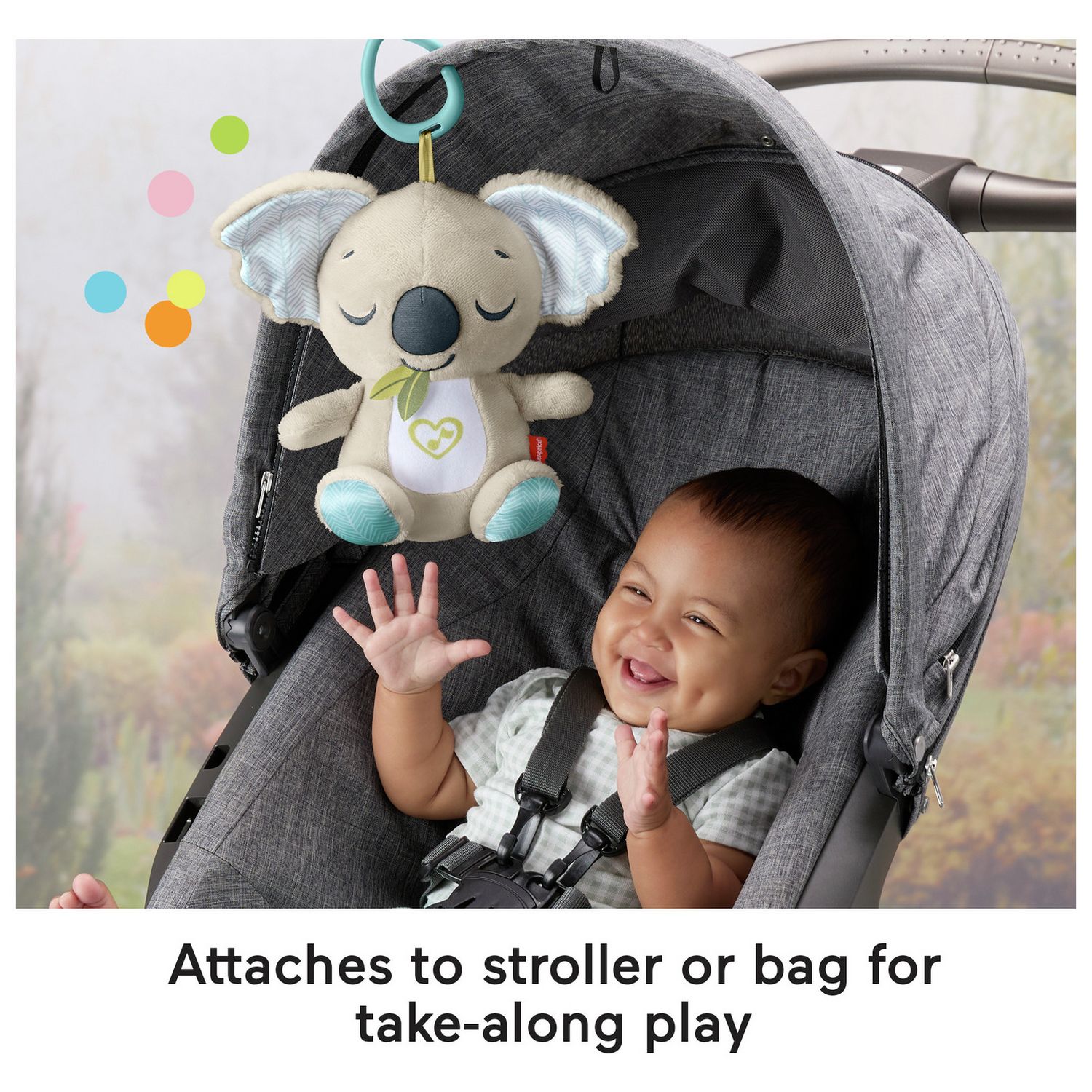 Fisher-Price koala soother plush toy - British product