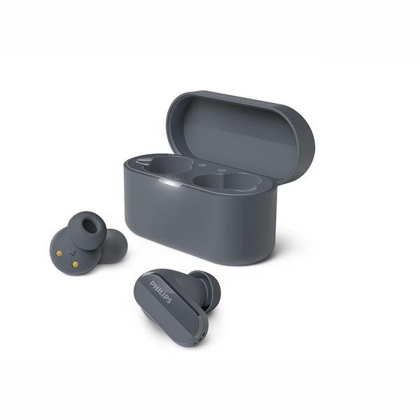 سماعات Philips TAT3508 True Wireless بخاصية إلغاء الضوضاء باللون الأسود، نسخة المملكة المتحدة