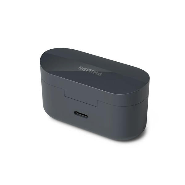 سماعات Philips TAT3508 True Wireless بخاصية إلغاء الضوضاء باللون الأسود، نسخة المملكة المتحدة