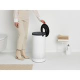 Brabantia white 35L laundry bin (British brand)