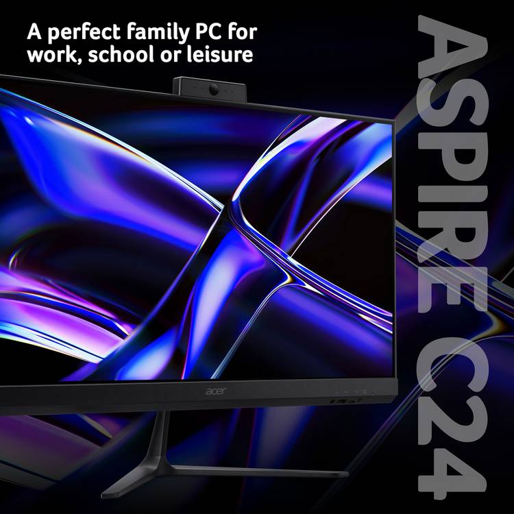 Acer 23.8in all-in-one PC Intel N150 8GB 256GB - British product