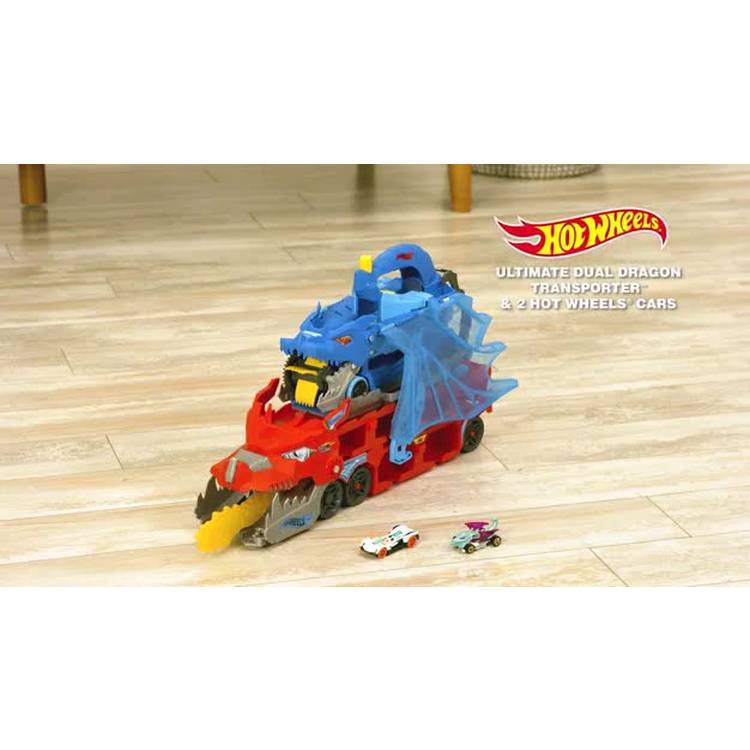 Hot Wheels Dual Dragon Transporter toy - British product