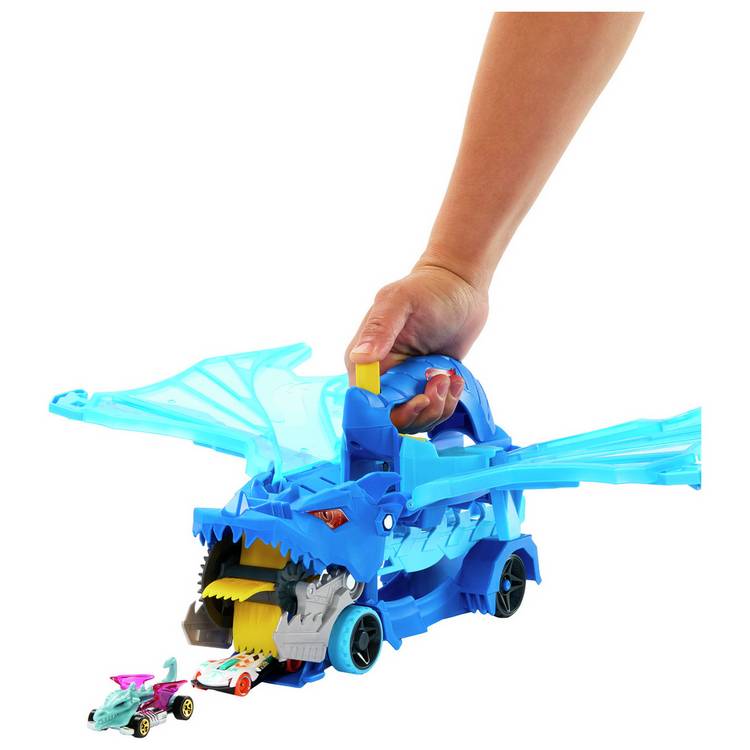 Hot Wheels Dual Dragon Transporter toy - British product