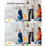 Imou REX 3D 2K indoor camera system, imported from the UK