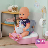 BABY Born doll toilet with water-reveal feature, UK version