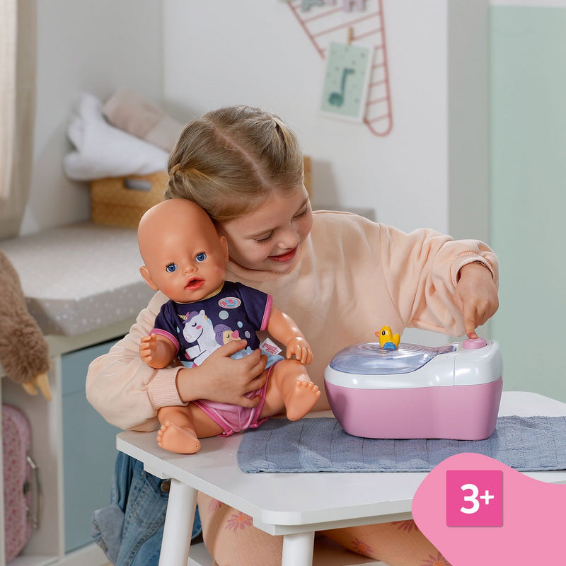 BABY Born doll toilet with water-reveal feature, UK version